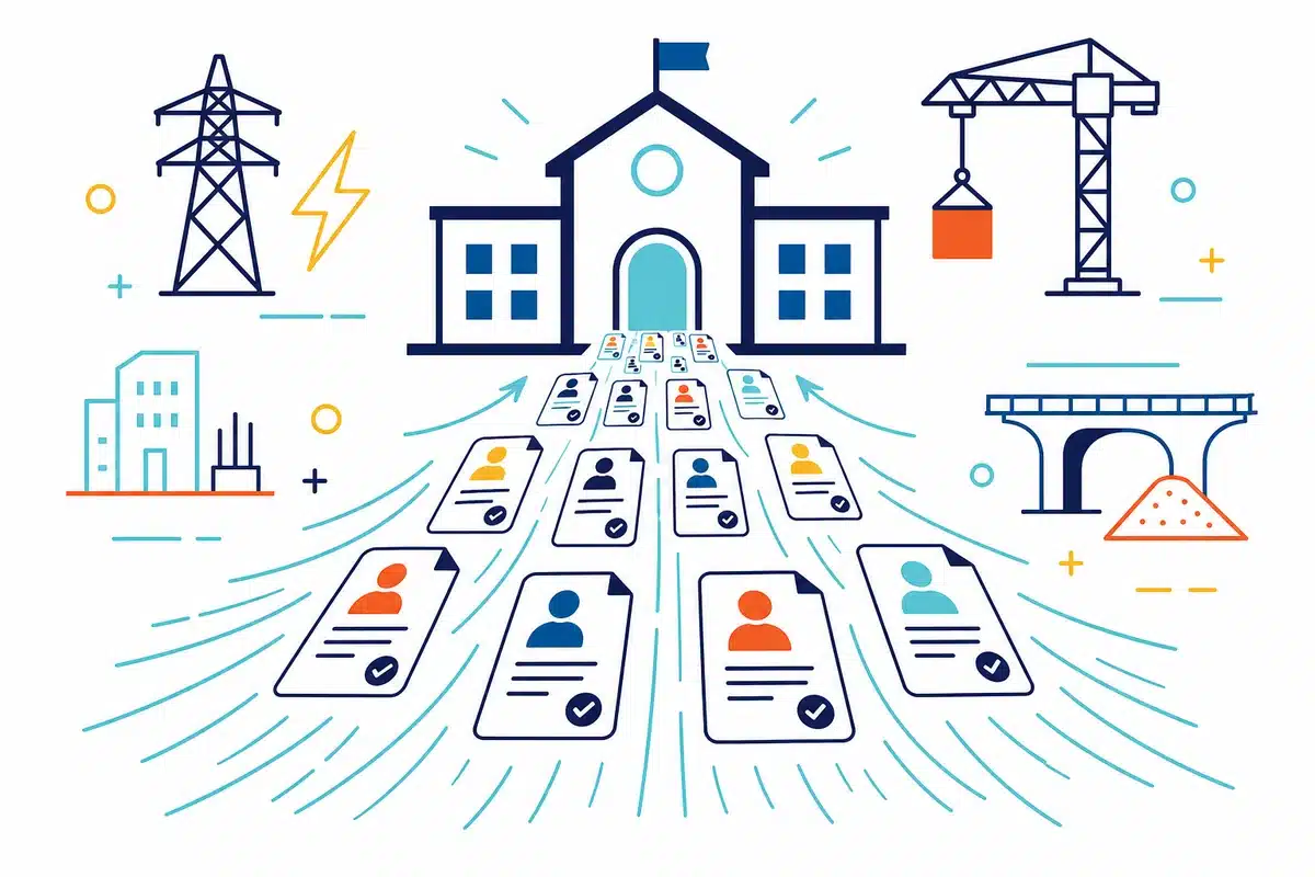 Candidatures dans les domaines de l'électricité, du bâtiment et des travaux publics affluant vers l'établissement ESEBAT