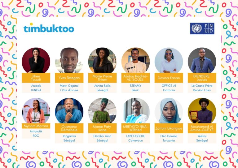 Des startups de la cohorte Get Ready 4 timbuktoo EdTech, dont Le Grand Frère (Burkina Faso).
